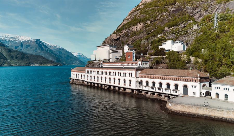 Tysso I kraftstasjon i Tyssedal