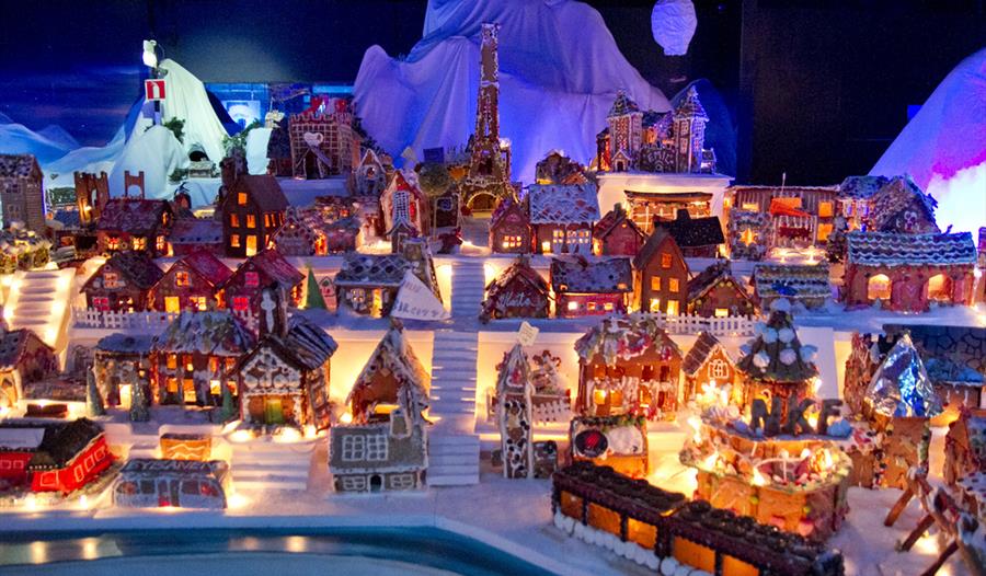 gingerbread town