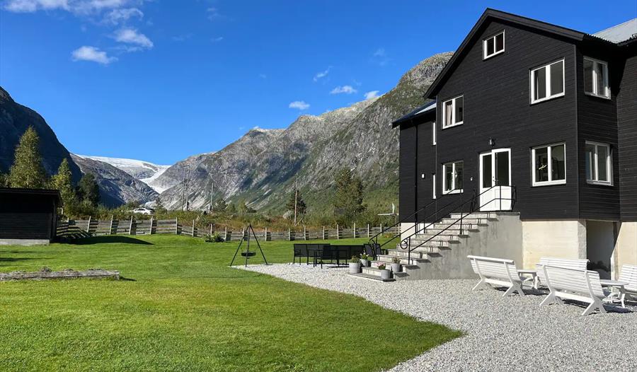 Villa Fjellheim sommar i Jostedalen