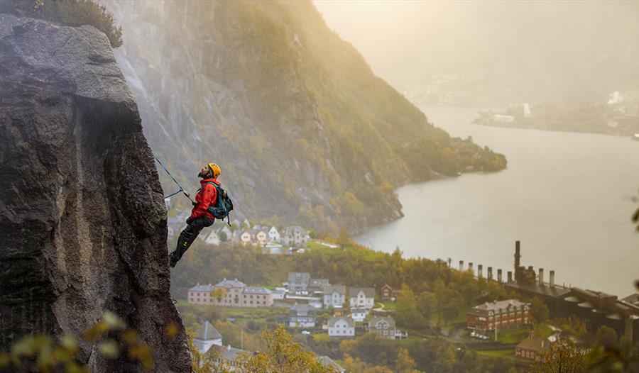 Via Ferrata Tyssedal