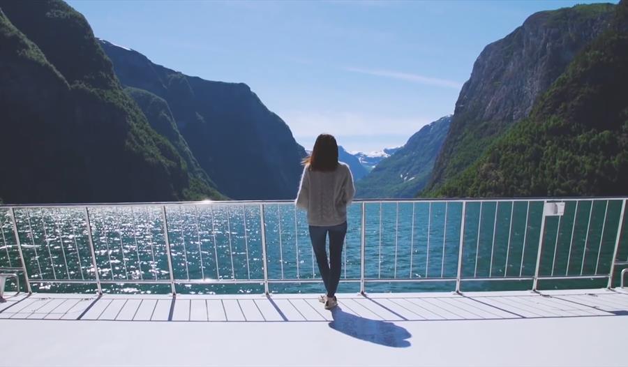 Utsikt over fjorden