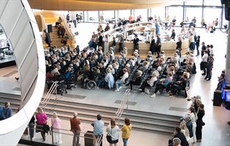 Konsert i foajeen i Stavanger konserthus