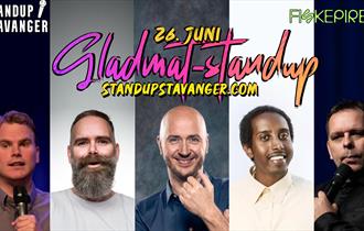 Komikerne på Gladmat-standup