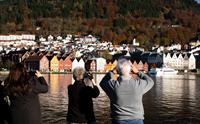 Utsikt over Vågen til Bryggen