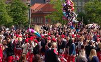 Russen i 17. mai toget i Bergen
