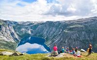 Guidet todagers fjelltur til Trolltunga