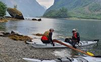 Kurs i havpadling med kajakk