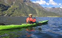 Guidet sjøkajakktur på Hardangerfjorden