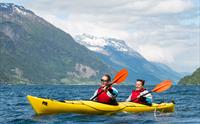 Guidet sjøkajakktur på Hardangerfjorden