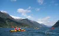 Guidet sjøkajakktur på Hardangerfjorden