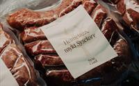 Heimerøykt pølse frå Syse Gard, eit smaksrikt produkt frå Hardanger.