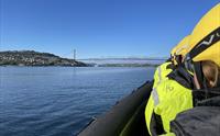 RIB tur til havbruksanlegg