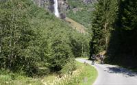 Sykling ned til Flåm