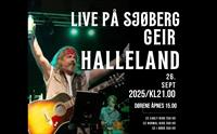 Geir Halleland på scenen