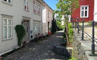 Nydelige omgivelser på Nordnes.