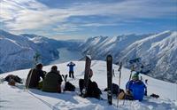 Jostedalsbreen på langs