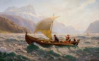 Båt på Sognefjorden