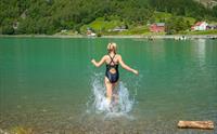 Bading i Skjolden