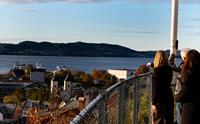 Flott utsikt over Bergen