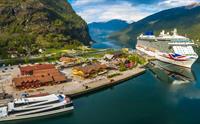 Havnen i Flåm