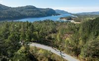 Elsykkeltur over Osterøy med lunsj og RIB-båt til Bergen