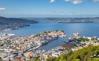Lost in Norway - utsikt fra Fløyen
