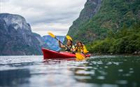 Utleige av kajakk, Flåm