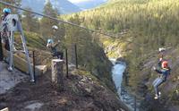SkyRavn Zipline - IceTroll