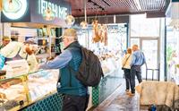 Mathallen på Fisketorget i Bergen