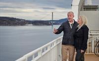 Fjord Line - par på dekk