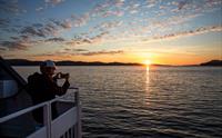 Sunset on Sognefjorden