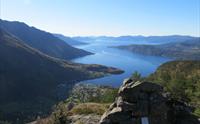 Fjordutsikt frå Gullbergnotten