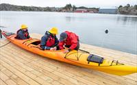 Guidet kajakktur i området utenfor Bergen