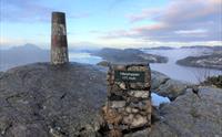 View from Håøytoppen