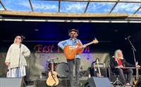 Artistar som skapar god festivalstemning for heile familien
