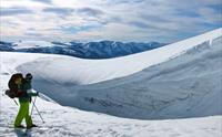 Jostedalsbreen på langs