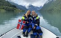 Båtskyss til/frå Fjærland