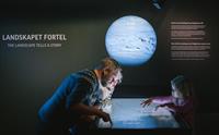 "Landskapet fortel" viser korleis isen har kome og gått dei 22 000 siste åra.