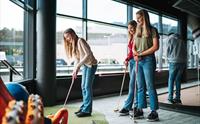 Minigolf på Vestkanten i Bergen