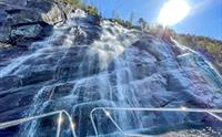 Modalen waterfall
