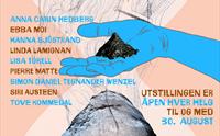 Plakat AVGANG / DEPONI utstilling