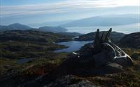 Fjordutsikt frå vatnasetenuten