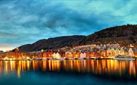Panoramautsikt Bergen