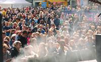 Jærdagen crowds listening to concert