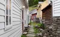 Garden Havrå, Mellom husene, Havrå, Hesjing på Havrå