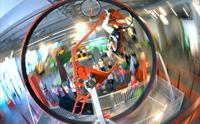 Sykle 360 grader i Sentrifugalskapen