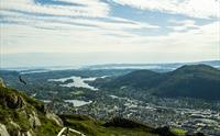 Zipline på Ulriken